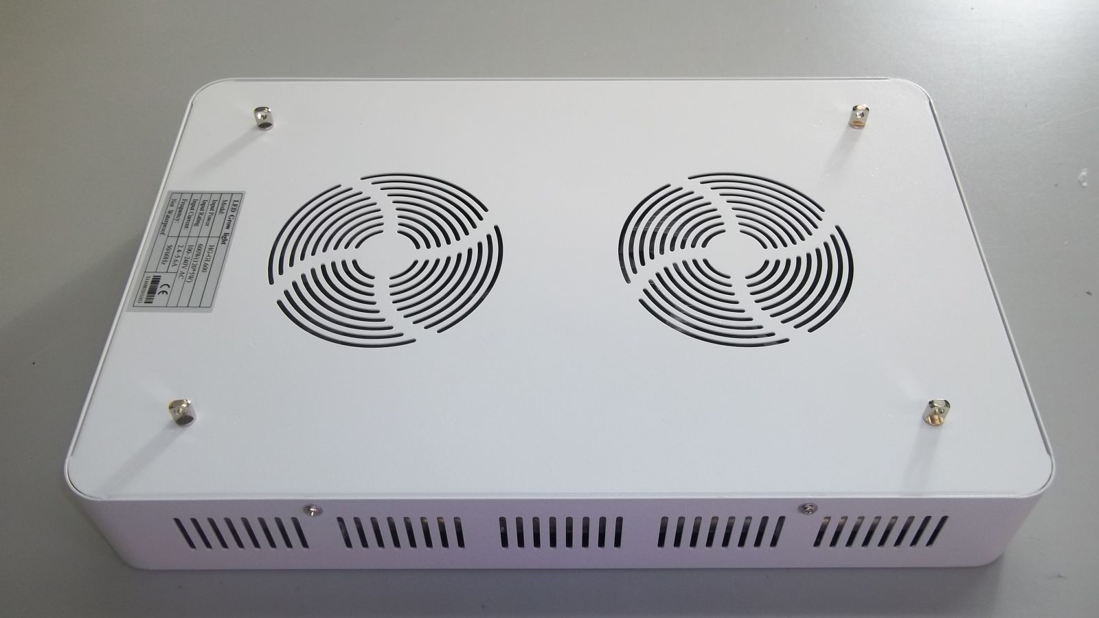 higrow 600 watt led grow light fans